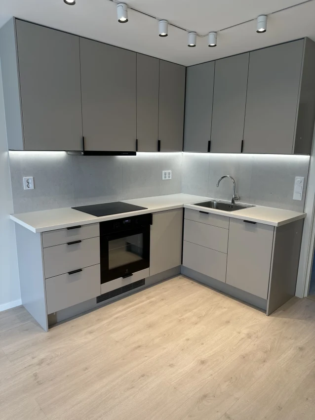 Moderne Totalrenovering av Kjellerleilighet i Drammen bilde 2
