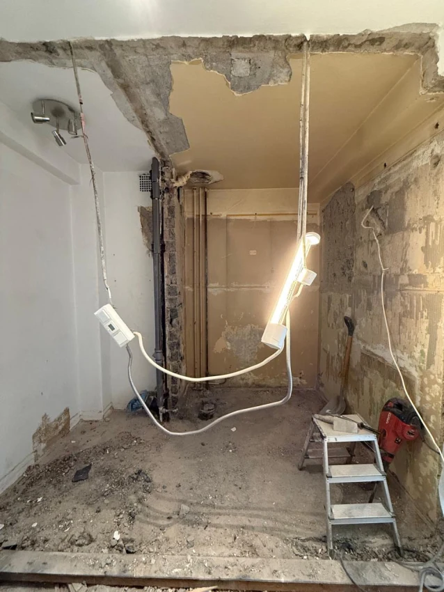 Stilfull totalrenovering av bad i Kirkeveien, Oslo bilde 12