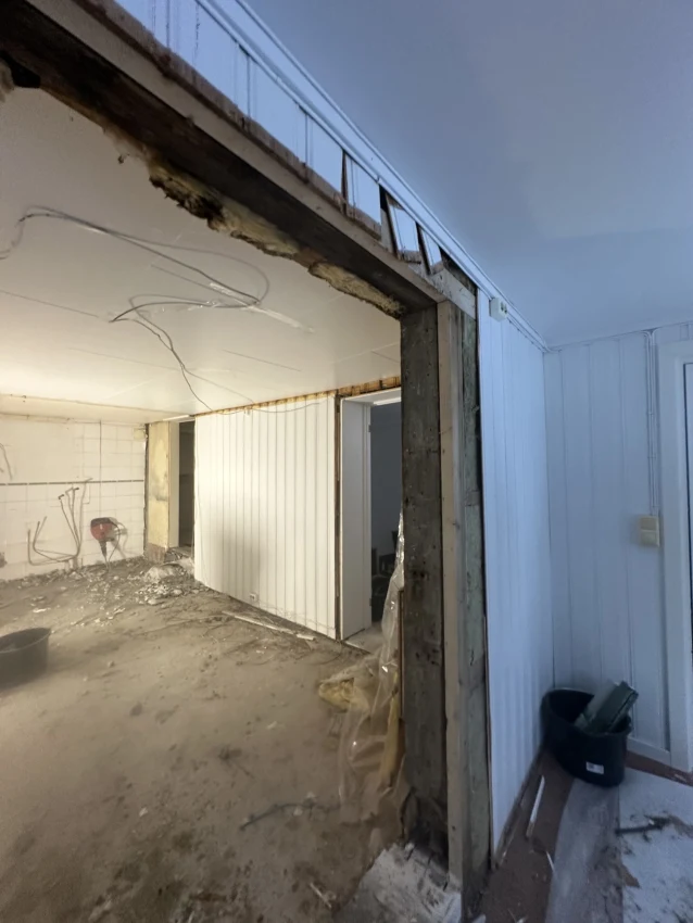Åpning av Bærende Vegg for større Raumfølelse bilde 9