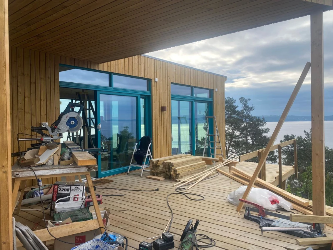 Moderne Hytteprosjekt med Sjøutsikt i Kragerø