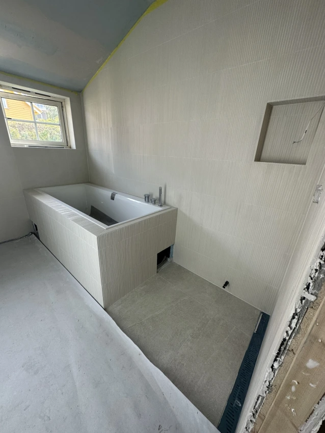 Moderne totalrenovering av tre baderom på Lilloe Olsens vei bilde 6