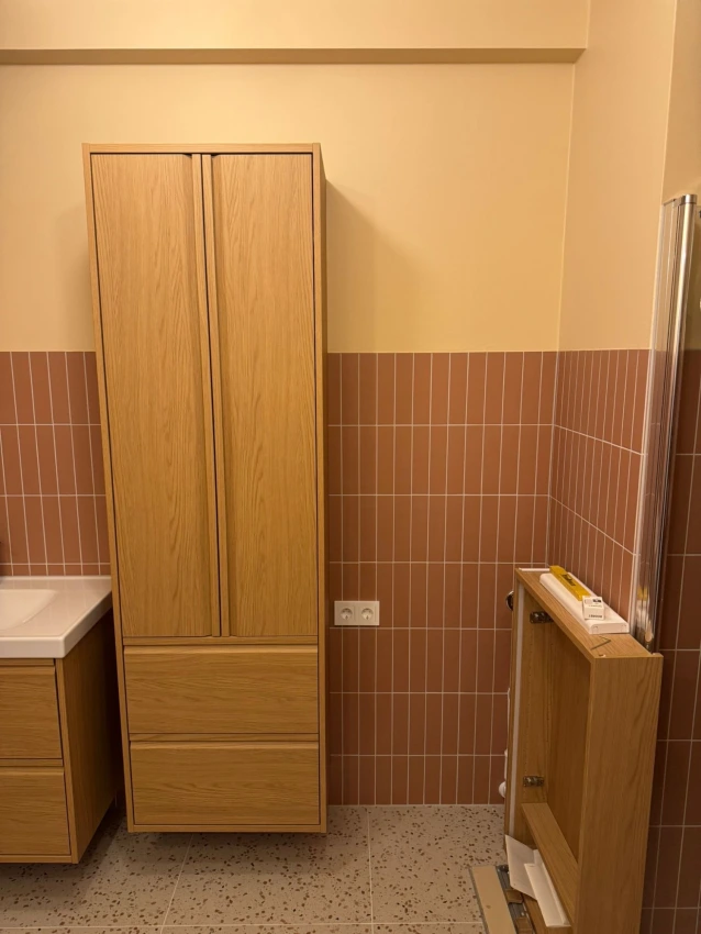 Stilfull totalrenovering av bad i Kirkeveien, Oslo bilde 3